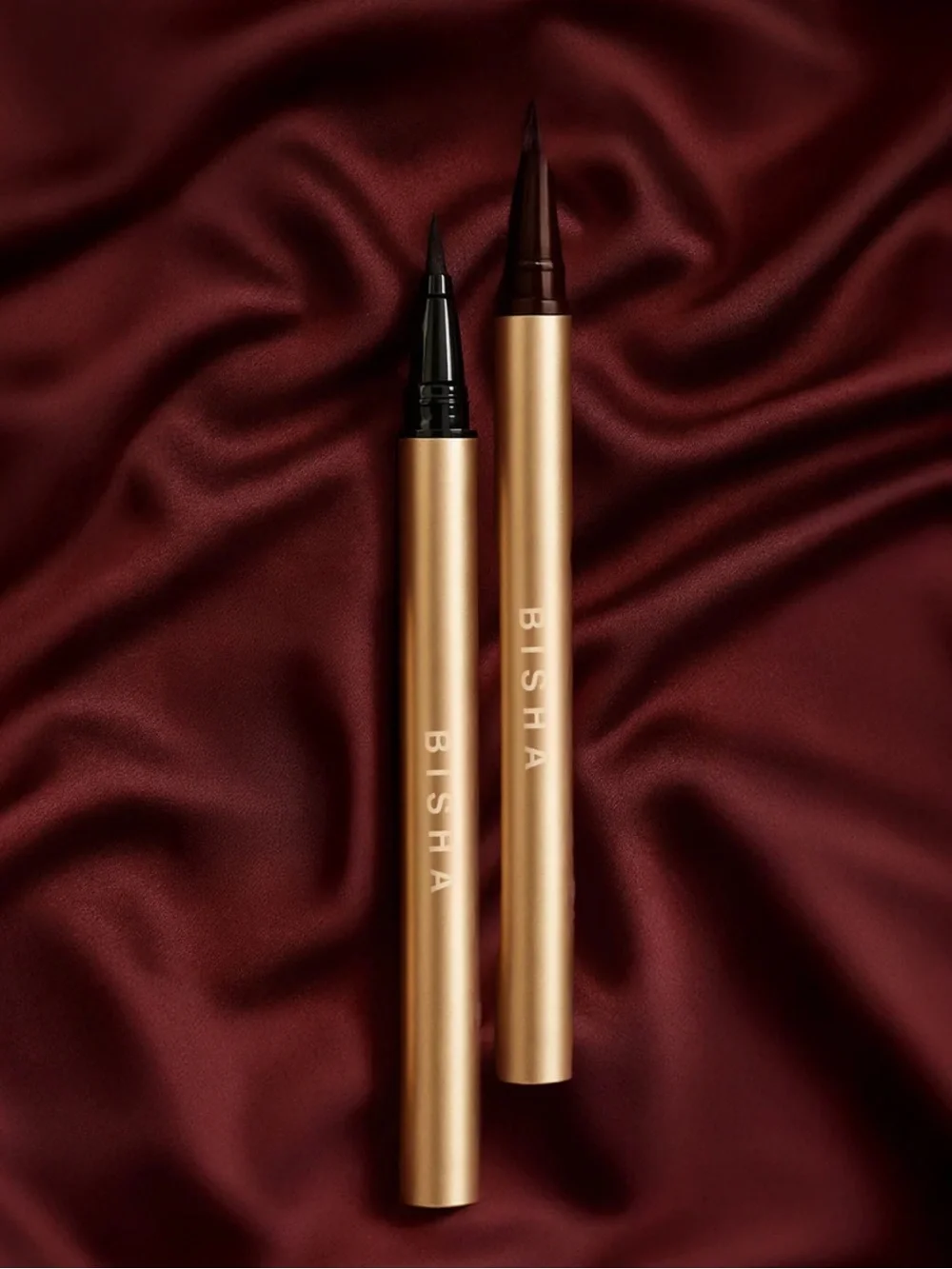 Bisha Essential Eye Designer Duo Set Brown/Black 0.6g X 2 BRAND NEW/SEALED